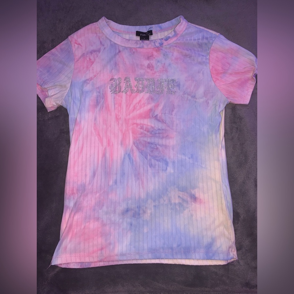 Baddie Tie Die shirt.